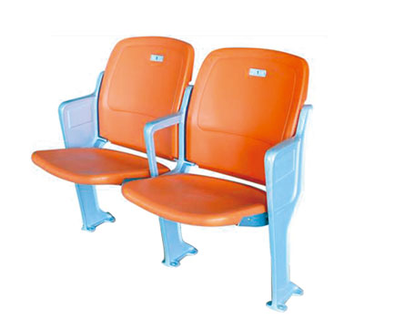 HKCG-KTY-007直立折叠式中空塑料椅